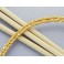 Karen hill tribe 24k Gold  Vermeil Style  160  Little Stick Beads