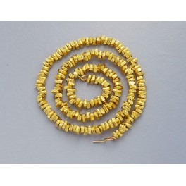 Karen hill tribe 24k Gold  Vermeil Style  180  Little Stick Beads