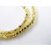 Karen hill tribe 24k Gold  Vermeil Style  80  Faceted Beads 2mm.