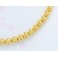 925 Sterling Silver 24k Gold Vermeil Style 20 Round Seed Beads 4 mm.