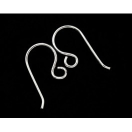 925 Sterling Silver 6 pairs Earring Wires 8x16mm.