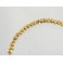 Karen hill tribe 24k Gold  Vermeil Style 30 Faceted Nugget Beads 3x2mm.