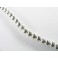 Karen Hill Tribe Silver 40 Solid Seed Beads 3.2x2 mm.