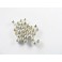 925 Sterling Silver 50 Little Round Beads 2.5 mm.