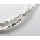 Karen Hill Tribe Silver 220 Faceted Seed Beads 1.3mm.13 inches