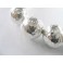 Karen Hill Tribe  Silver  Faceted Round Bead 18 mm.