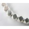 Karen Hill Tribe Silver 10 Faceted Beads 4.2mm.