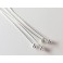 925 Sterling Silver 20  Head Pins 50 mm. 25 AWG.