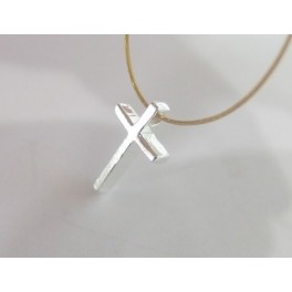 925 Sterling Silver 4 Cross Charms 7.5x12mm.Polish Finished.