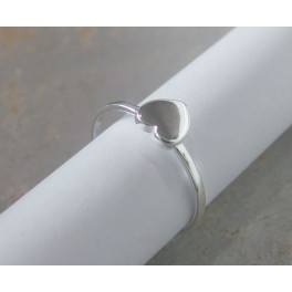 925 Sterling Silver Ring - Heart Ring