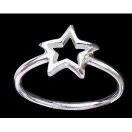 925 Sterling Silver Ring - Star Ring