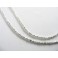 Karen Hill Tribe Silver 250 Little Facet Beads 1mm.12.5 inches